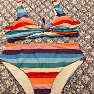 Rainbow bikini